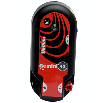 Gemini 40 - Electric Fencing Energiser Mains, Battery or Battery/Solar