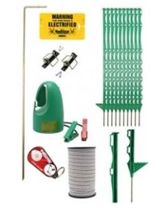 100m Battery - 2 Line Strip Grazing Electric Fence Horse and Pony Starter Kit 