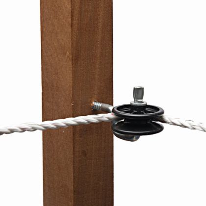 Corner Pulley Insulator for Wire, Polywire or Rope