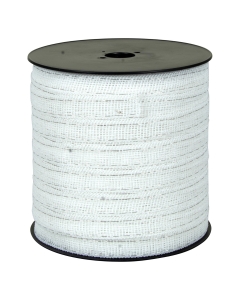 Electric Fencing Tape “FARMER” 200m, T20-W - 20mm, White, 4 Conductors