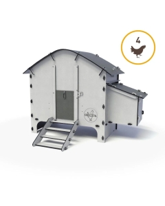 Small Chick’A® Harmony Chicken Coop - Recycled Plastic - For up to 4 Chickens