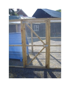5 x Enclosed Hen Run Panels Plus Door - 1800 x 900