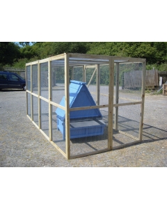 5 x Enclosed Hen Run Panels - 1800 x 900