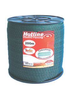 Value Plus Paddock Tape - 200m by 40mm (Green)